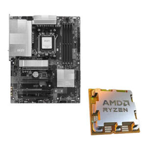 MSI AMD R7 7800X 3D+B850 P WIFI CPU Motherboard Kits