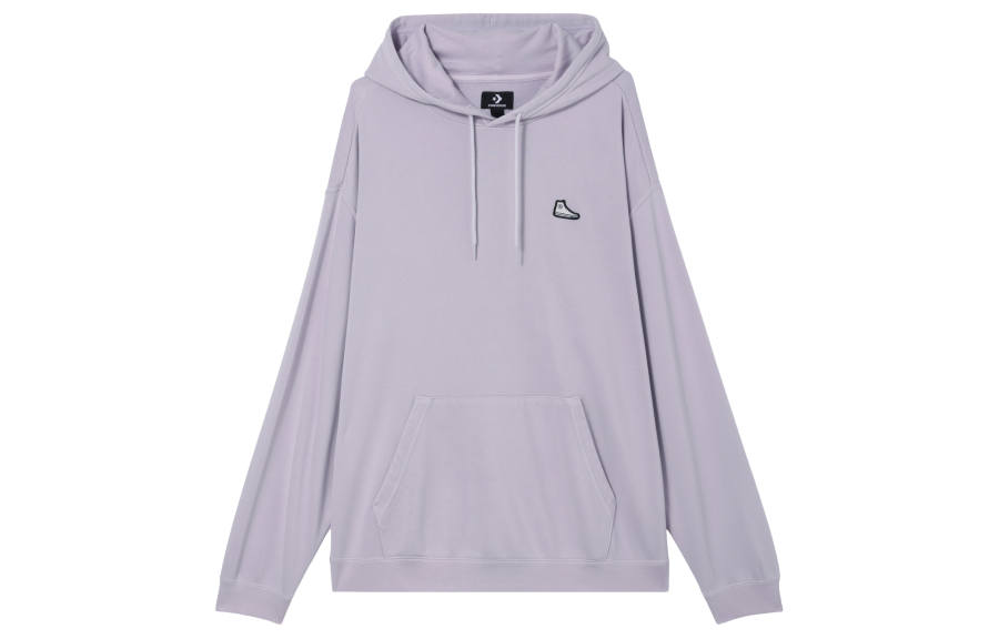 Converse Converse Sweatshirts Unisex Purple Hooded Moderate Regular