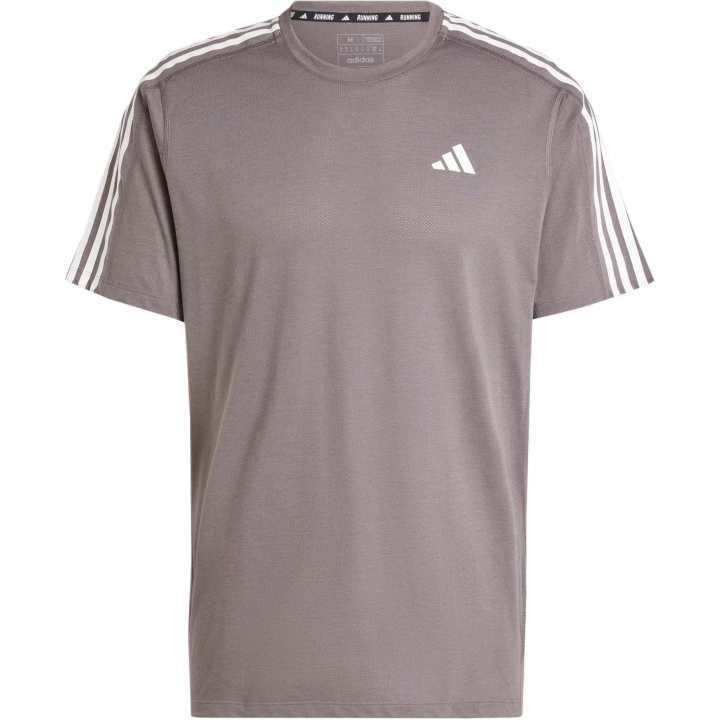 Adidas Adidas Own The Run 3 Stripes Tee