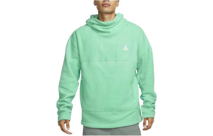 Nike Nike Sweatshirts Men's Green Hooded Moderate Regular