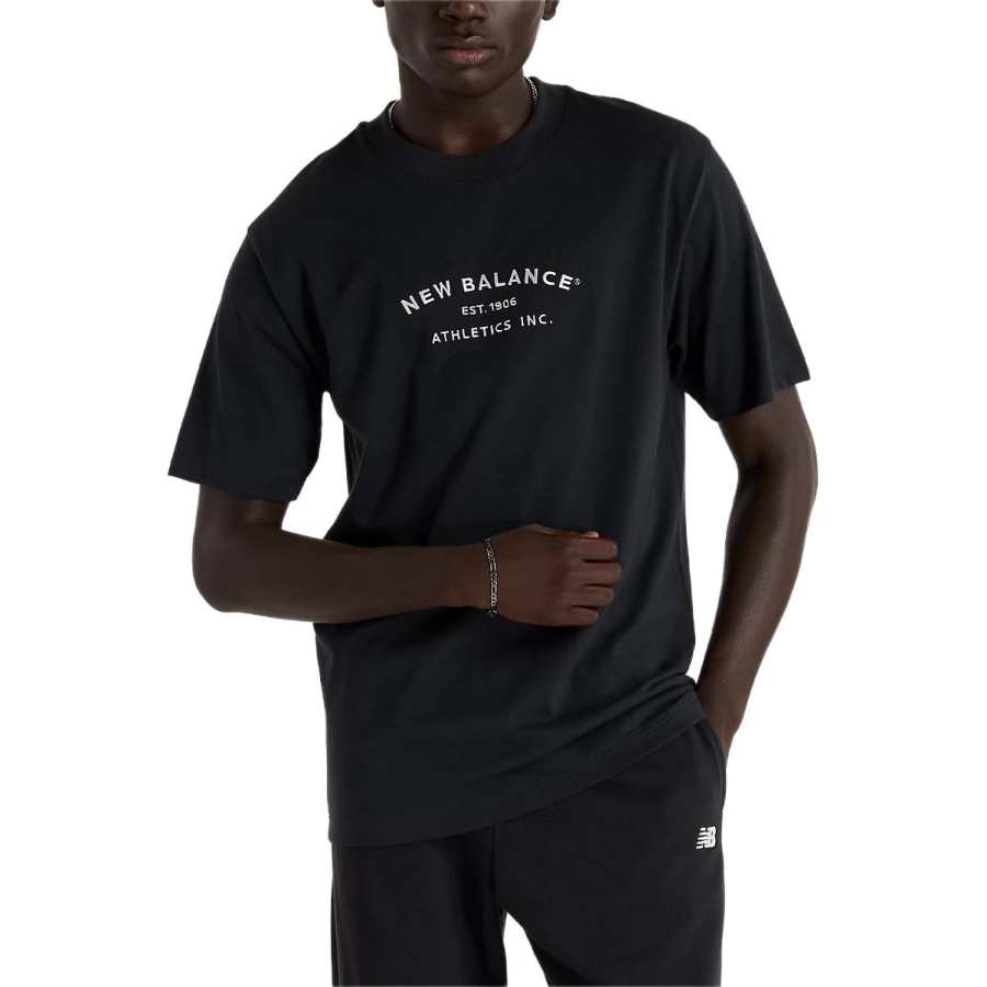New Balance New Balance NB Athletics T Shirt Men's Black