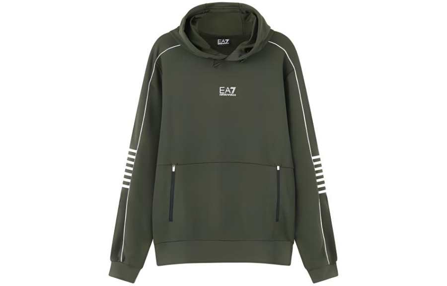 EMPORIO ARMANI EA7 FW23 Sweatshirt Men's Dark Green