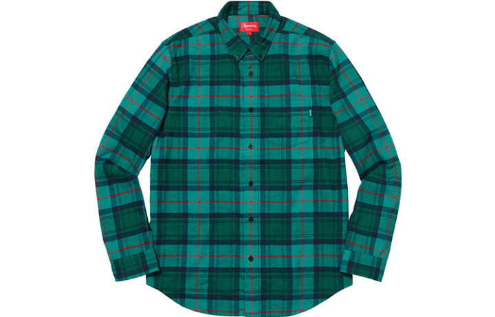 Supreme Supreme Tartan L/S Flannel Shirt