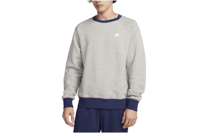 Nike Nike Club Fleece Sweatshirt Men's Gray