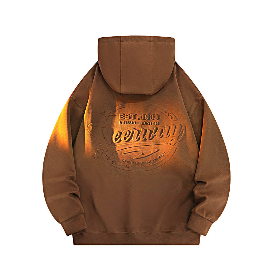 DEERWAY Sweatshirts Unisex Hooded Moderate Heavyweight