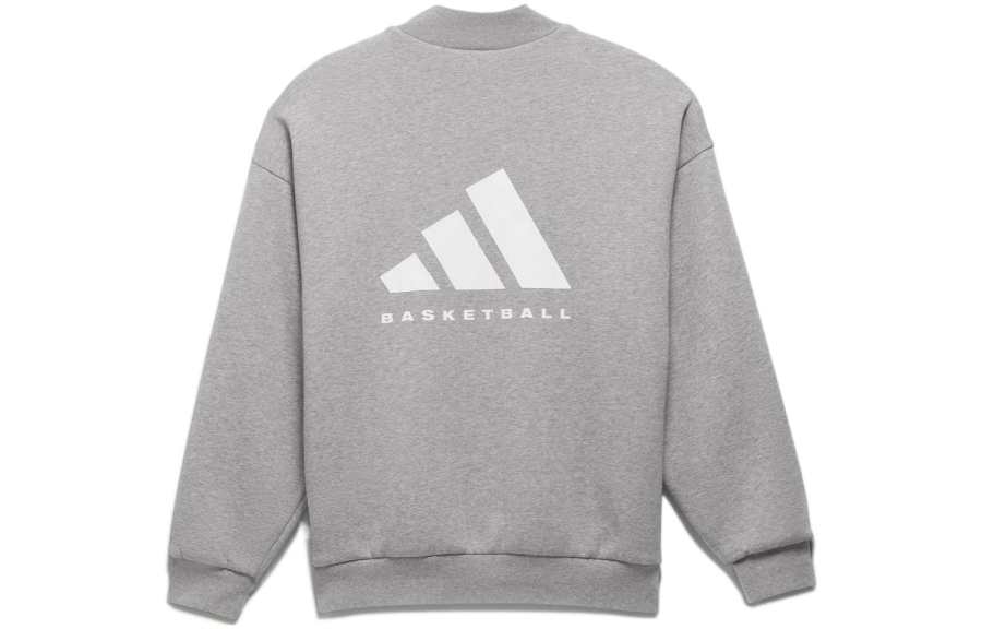 Adidas Originals Adidas Basketball Chapter 02 Sweatshirts Unisex Dark Oat Turtleneck Moderate Regular