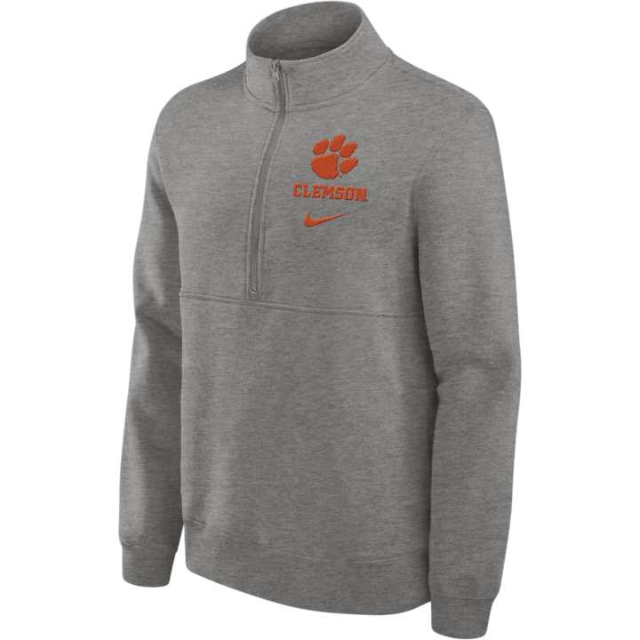 Nike Nike Clemson Tigers Primetime Club Men's Nike College 1/2 Zip Crew