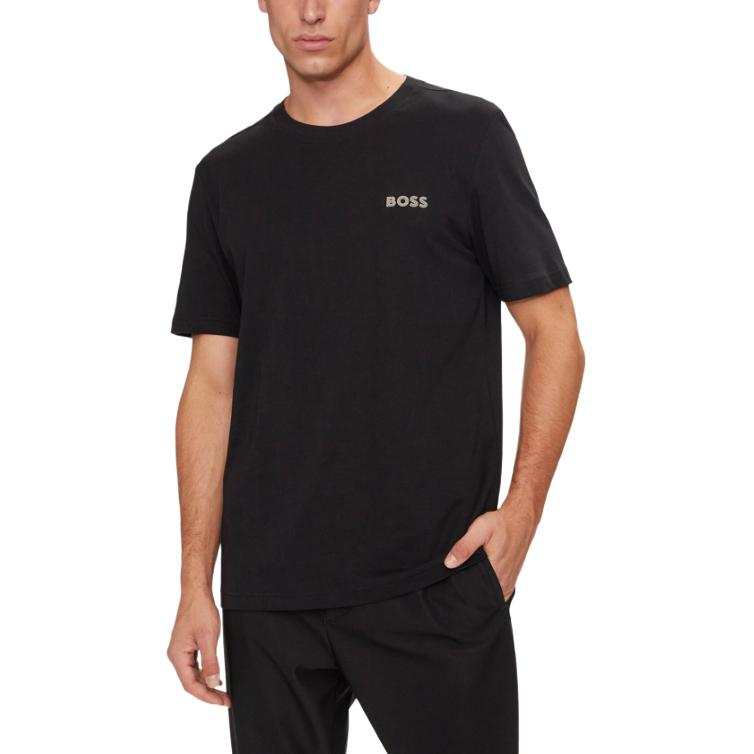 HUGO BOSS Boss HUGO BOSS 3D Mesh Logo Regular Fit T Shirt