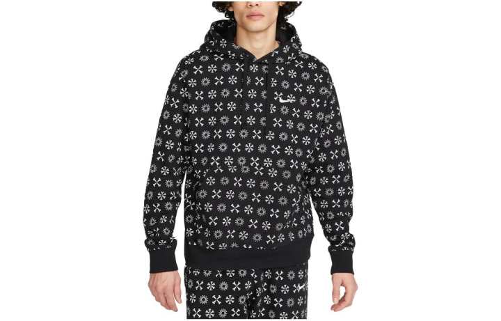 Nike Nike Sweatshirts Men's Black Hooded Moderate Other