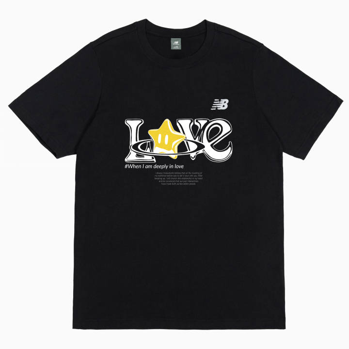 New Balance New Balance T Shirt Unisex Black