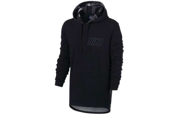 Nike Nike Sweatshirts Men's Black Hooded Moderate Other