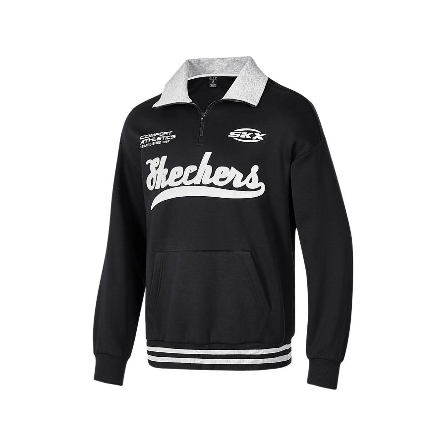 Skechers Sweatshirt Unisex Carbon Black