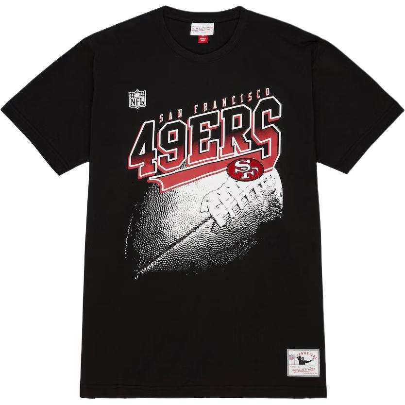 Mitchell Ness x NFL San Francisco 49ers Kick Off T Shirt Men's Black