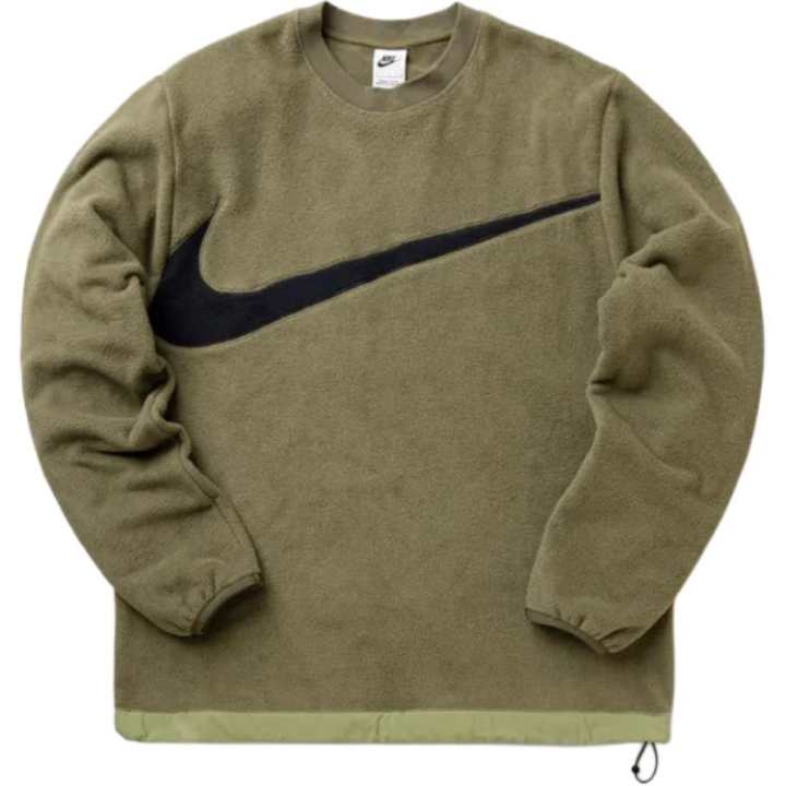 Nike Nike Sweatshirts Men's Green Crew Neck Moderate Regular