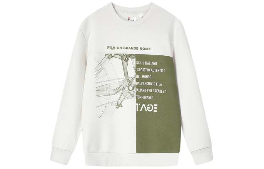 FILA Sweatshirt Men's White Sand Gray