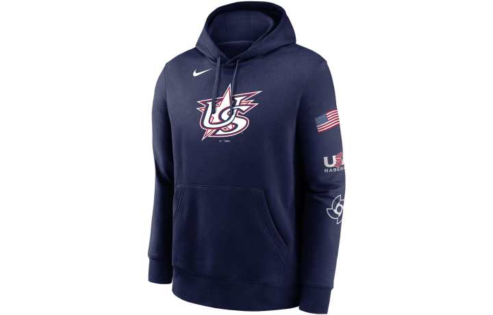 Nike Nike Usa Baseball 2026 World Baseball Classic Men's Nike Dri-FIT Long-Sleeve Hooded Top