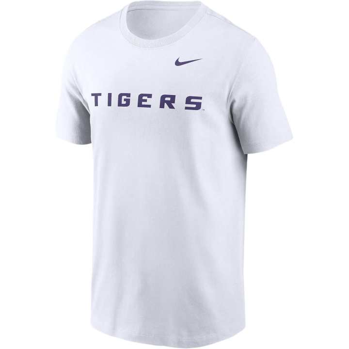 Nike Nike Lsu Tigers Primetime Wordmark Men's Nike College T-Shirt