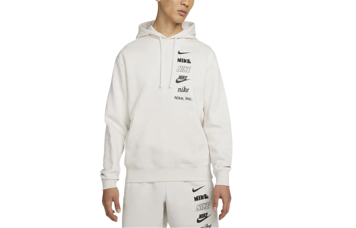 Nike Nike Sweatshirts Men's Ecru Hooded Moderate Regular