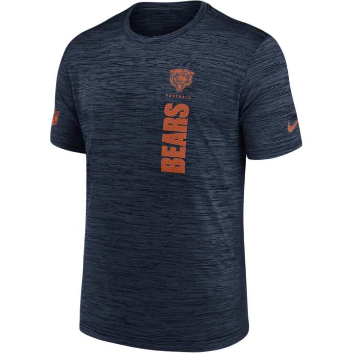 Nike Nike X NFL T Shirts Men's Blue Crew Neck Moderate Straight Fit
