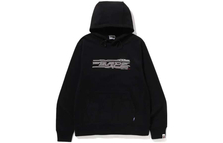 A BATHING APE Bape World Gone Mad Embroidery Pullover Hoodie