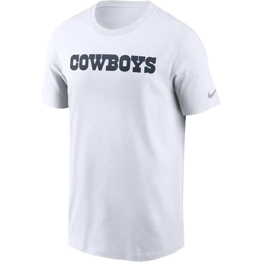 Nike Nike X NFL T Shirts Men's White Crew Neck Moderate Straight Fit