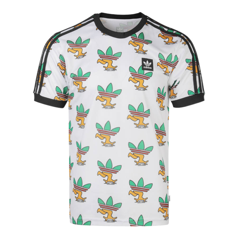 Adidas Originals Trefoil Collection SK8TREFOILJRSY T Shirt Men's White