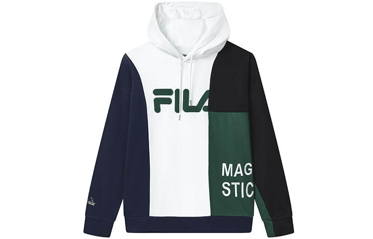 FILA Sweatshirts Men's Legend Blue Hooded Moderate Regular