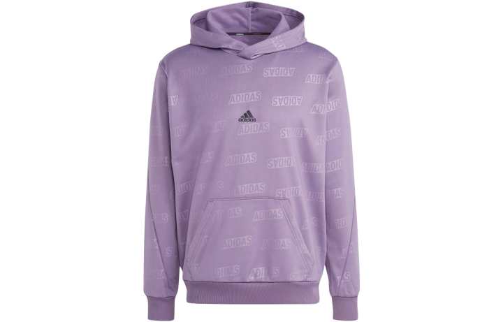 Adidas Adidas Sweatshirts Men's Purple Hooded Moderate Regular