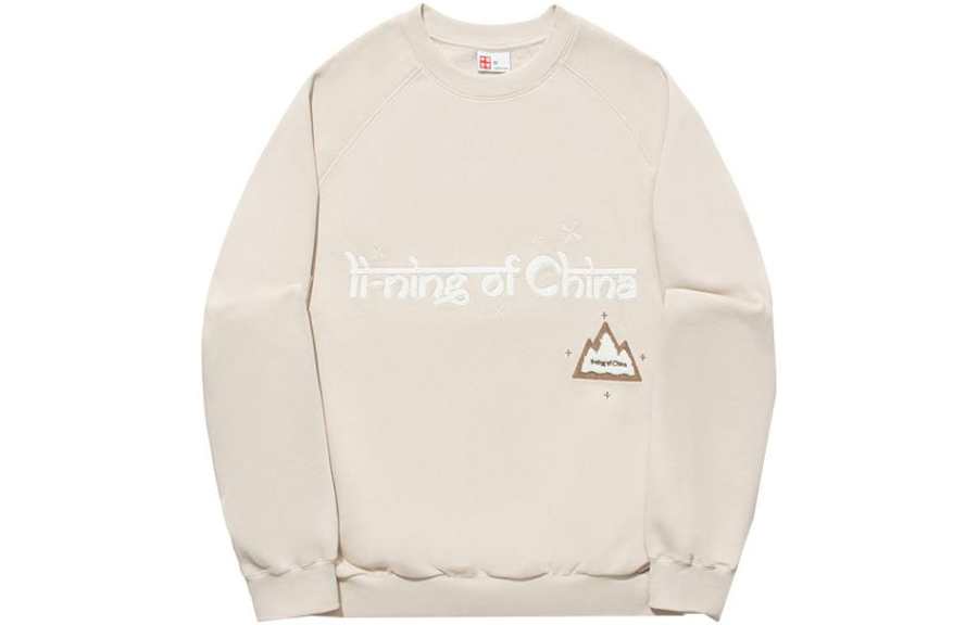 Li-Ning Li Ning Sweatshirts Unisex Oat Crew Neck Moderate Regular