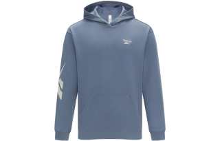 Reebok Sweatshirts Unisex Blue Hooded Moderate Regular
