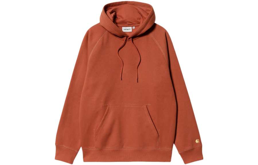 Carhartt WIP Sweatshirts Men's Orange Hooded Moderate Regular