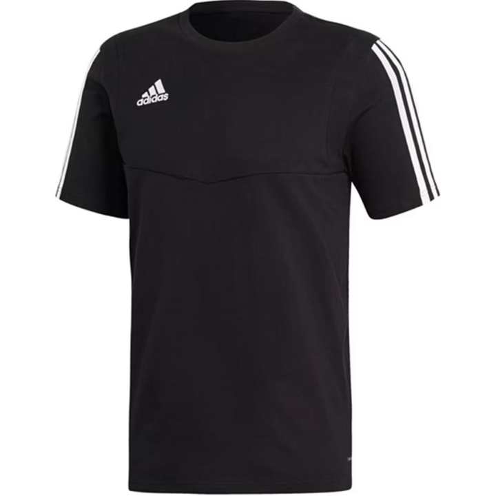 Adidas Adidas T Shirts Unisex Black Crew Neck Moderate Straight Fit
