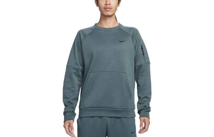 Nike Nike Sweatshirts Men's Peacock Green Crew Neck Moderate Regular