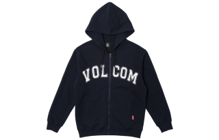 VOLCOM Sweatshirts Unisex Hooded Moderate Cardigan