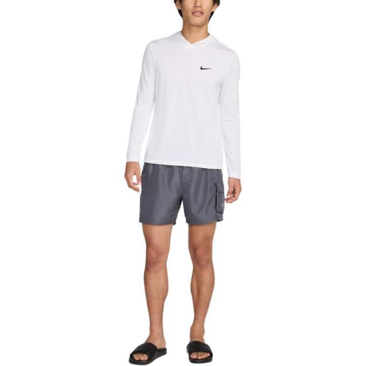 Nike Nike T Shirts Men's White Hooded Moderate