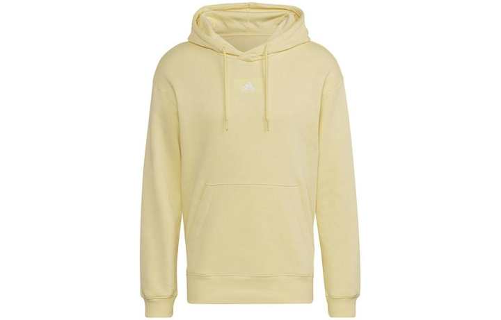 Adidas Adidas Sweatshirts Men's Yellow Hooded Moderate Regular