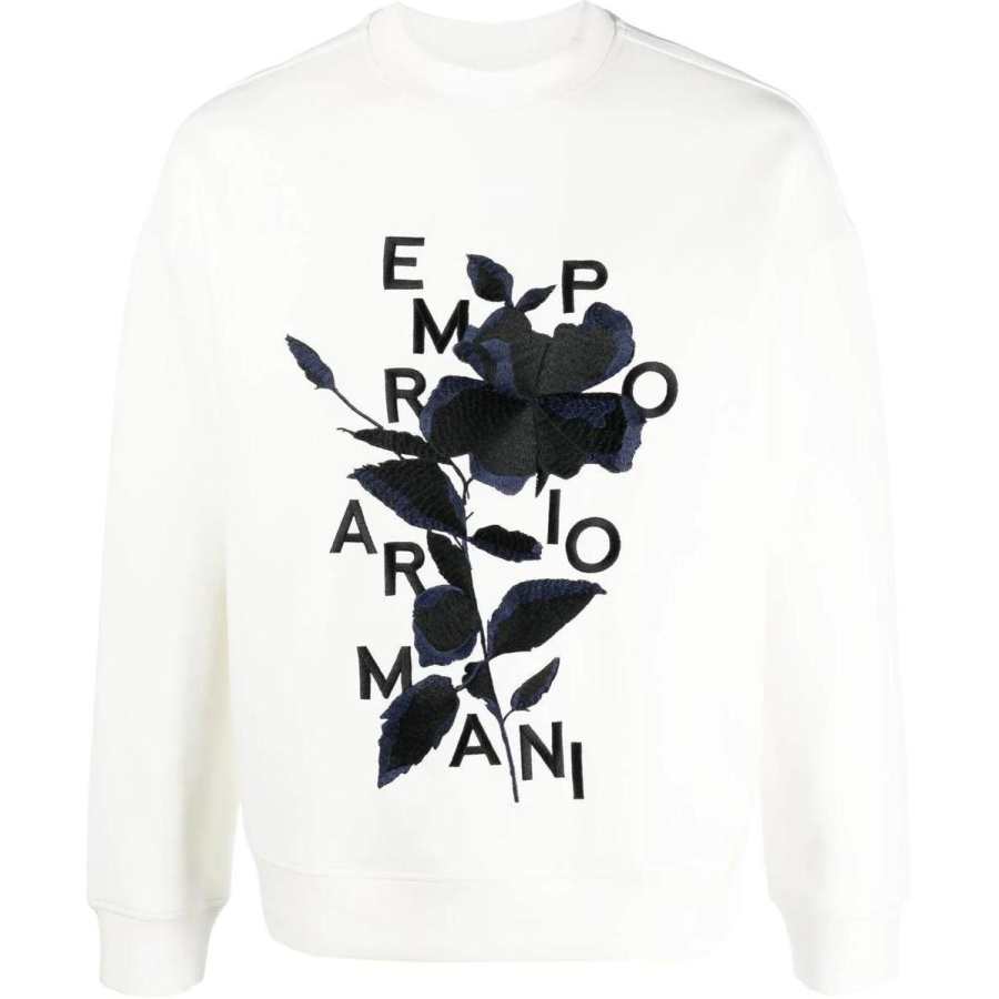 EMPORIO ARMANI SS23 Sweatshirt Men's White