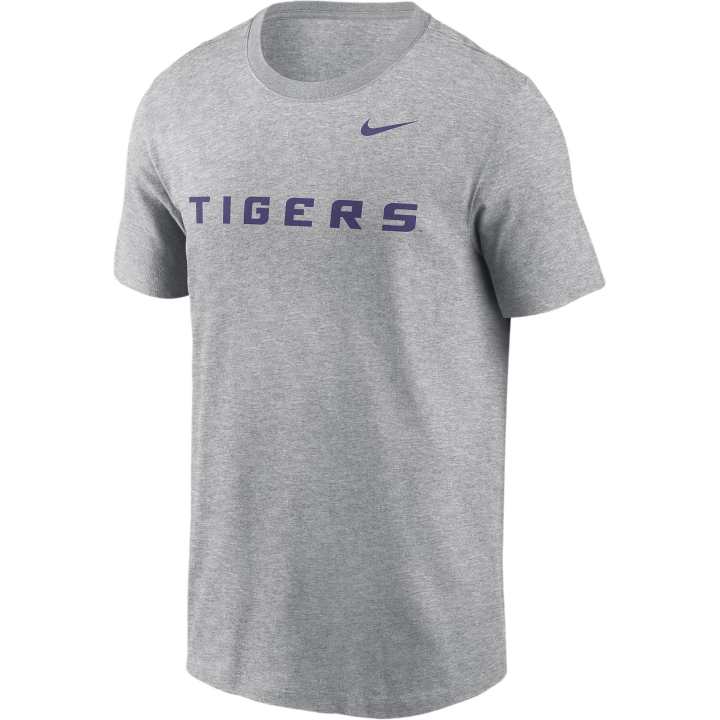 Nike Nike Lsu Tigers Primetime Wordmark Men's Nike College T Shirt