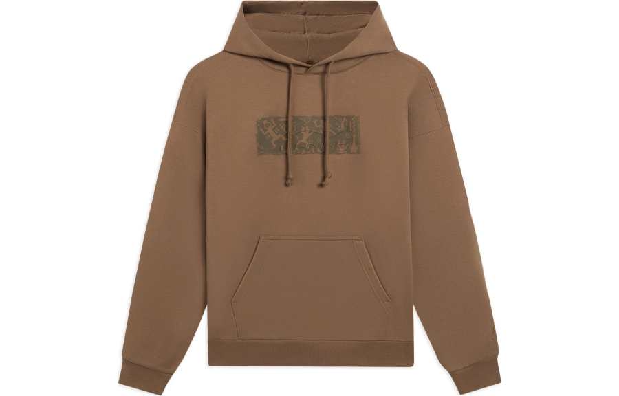 Li-Ning Li Ning Sports Lifestyle Collection Sports Trendy Collection Sweatshirt Unisex Fox Brown