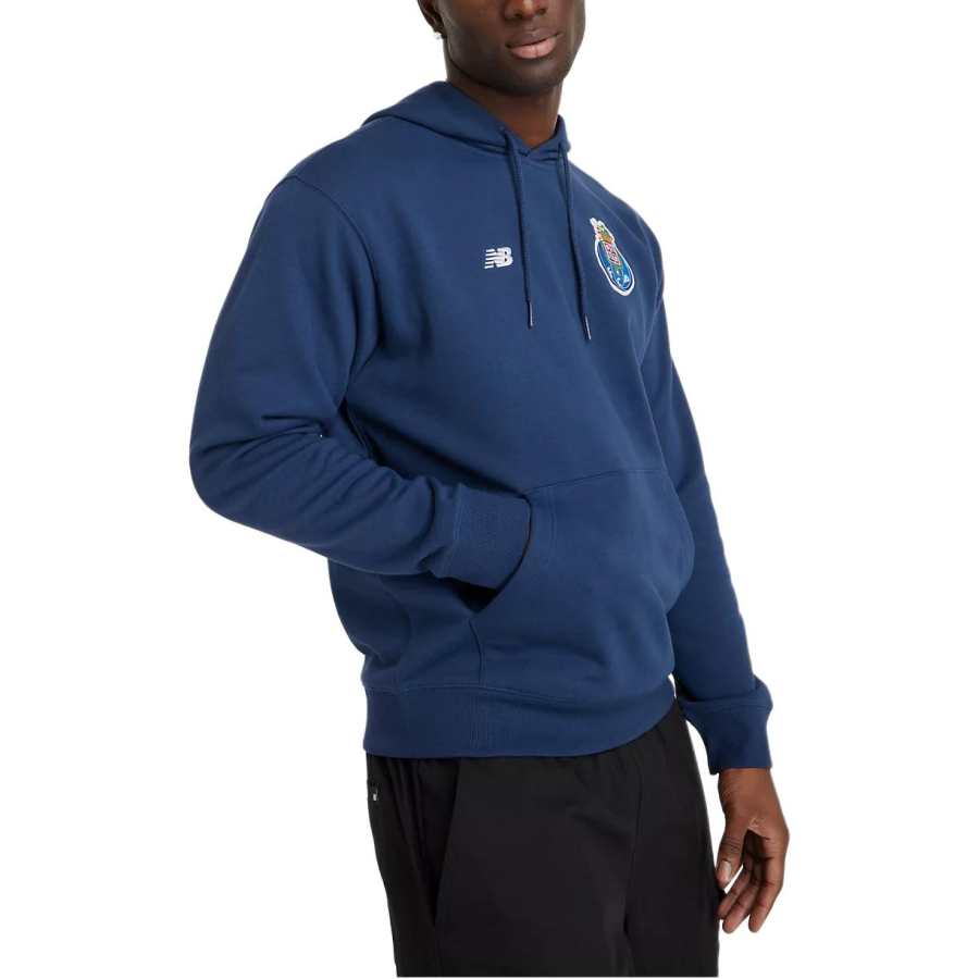 New Balance New Balance FC Porto Terry Hoodie Collection Sweatshirt Men's Marine Blue