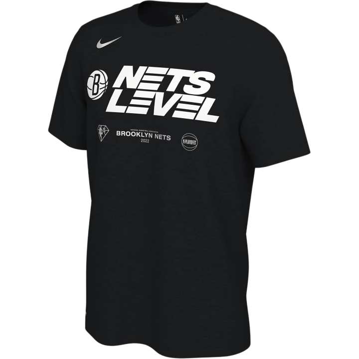 Nike Nike x NBA T Shirt Brook Nets Men's Black