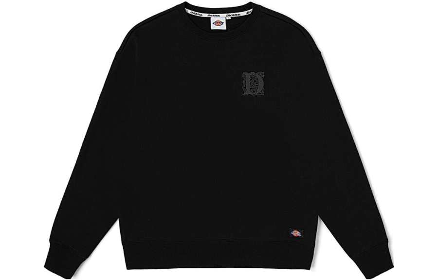 Dickies Dickies FW23 Solid Color Crew Neck Pullover Straight Fit Fleece Lined Sweatshirt Unisex