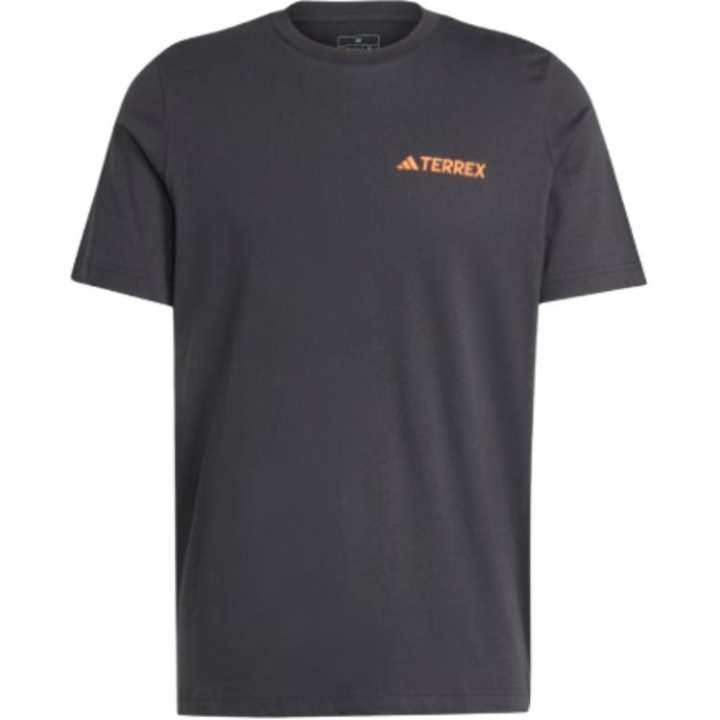 Adidas Adidas T Shirts Men's Black Crew Neck Moderate