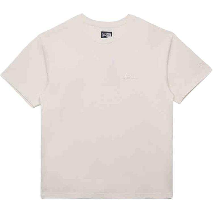 New Era T Shirt Unisex Ivory White