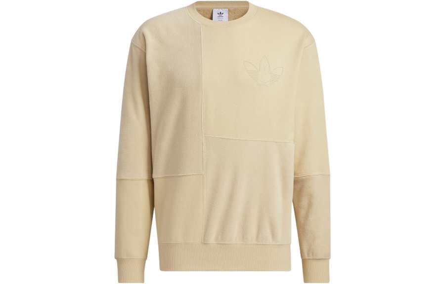 Adidas Originals Sweatshirt Men's Linen Khaki Brown