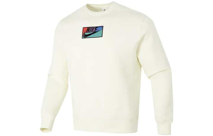 Nike Nike Sweatshirts Men's White Crew Neck Moderate Other
