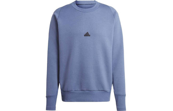 Adidas Adidas Sweatshirts Men's Blue Crew Neck Moderate Regular