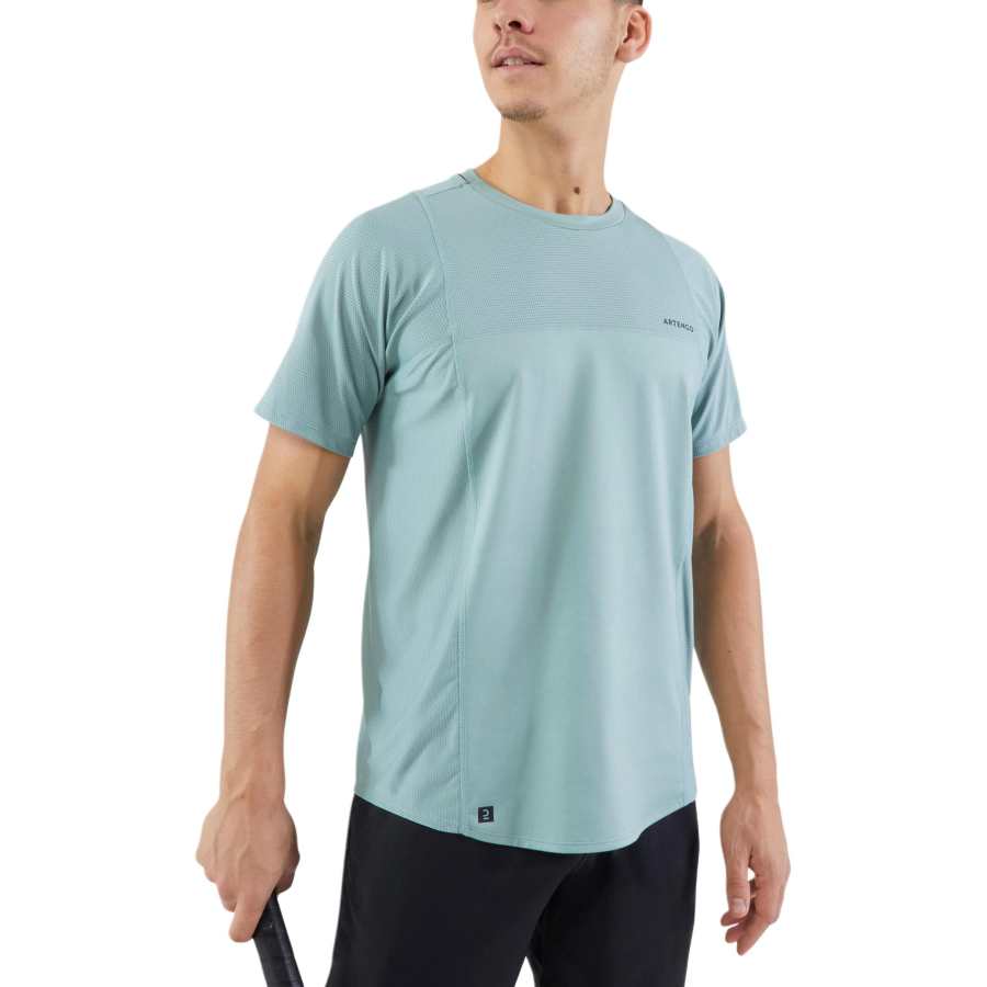 DECATHLON ARTENGO T Shirt Men's Cyan Jade