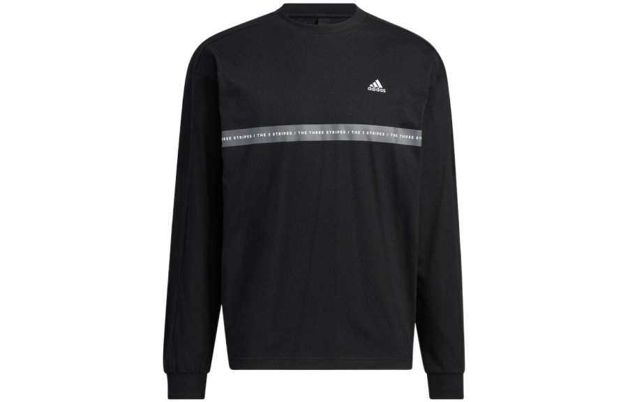 Adidas Adidas Sweatshirts Unisex Black Crew Neck Moderate Regular