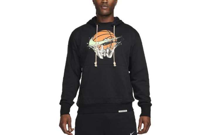 Nike Nike Sweatshirts Men's Black Hooded Moderate Regular